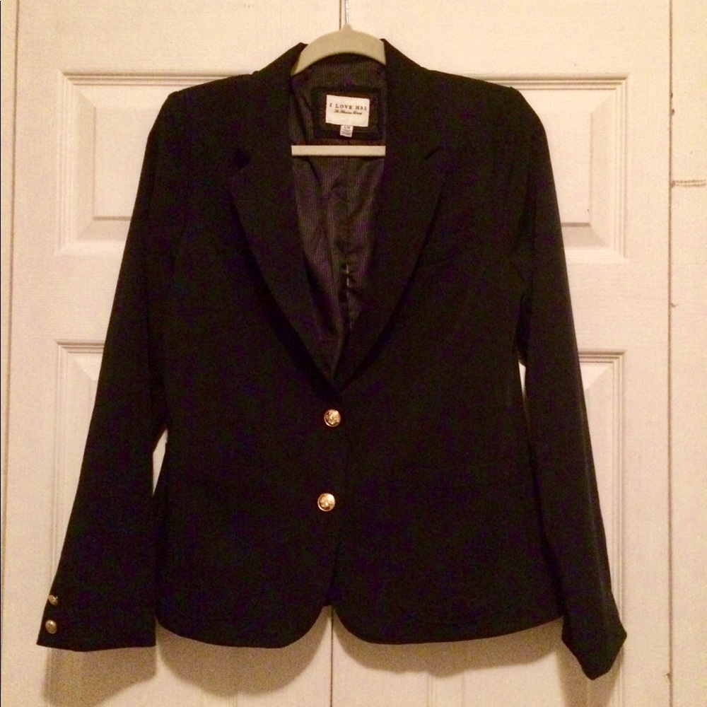 Navy blue blazer